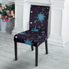 Zodiac Constellation Pattern Print Chair Cover-grizzshop