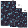 Zodiac Constellation Pattern Print Floor Mat-grizzshop