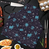 Zodiac Constellation Pattern Print Men's Apron-grizzshop