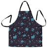 Zodiac Constellation Pattern Print Men's Apron-grizzshop