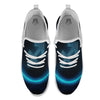 Zodiac Sign Blue Sagittarius Print White Athletic Shoes-grizzshop