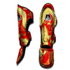 Zodiac Sign Chinese Dragon Print Muay Thai Shin Guards-grizzshop