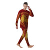 Zodiac Sign Chinese Ox Print Men's Pajamas-grizzshop