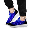 Zodiac Sign Dark Cancer Print White Athletic Shoes-grizzshop