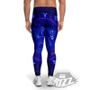 Zodiac Sign Dark Capricorn Print Men's Leggings-grizzshop