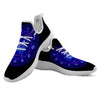 Zodiac Sign Dark Scorpio Print White Athletic Shoes-grizzshop