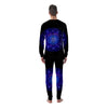 Zodiac Sign Dark Virgo Print Men's Pajamas-grizzshop