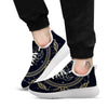 Load image into Gallery viewer, Zodiac Sign Vintage Taurus Print White Athletic Shoes-grizzshop