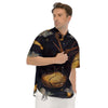 Zodiac Sign Watercolor Libra Print Men's Short Sleeve Shirts-grizzshop