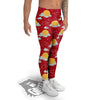 Zodiac Taurus Sky Chinese Year Print Pattern Men's Leggings-grizzshop