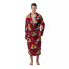 Zodiac Taurus Sky Chinese Year Print Pattern Men's Robe-grizzshop