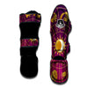 Zodiac Wheel Symbols Print Muay Thai Shin Guards-grizzshop