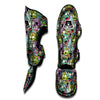 Zombie Bloody Print Pattern Muay Thai Shin Guards-grizzshop