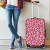 Zombie Brain Halloween Pattern Print Luggage Cover Protector-grizzshop