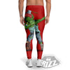 Zombie Dap Print Men's Leggings-grizzshop