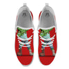 Zombie Dap Print White Athletic Shoes-grizzshop