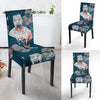 Zombie Halloween Pattern Print Chair Cover-grizzshop