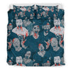 Load image into Gallery viewer, Zombie Halloween Pattern Print Duvet Cover Bedding Set-grizzshop