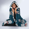 Zombie Halloween Pattern Print Hooded Blanket-grizzshop