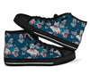 Zombie Halloween Pattern Print Men Women's High Top Shoes-grizzshop