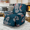 Zombie Halloween Pattern Print Recliner Cover-grizzshop