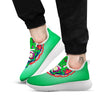 Zombie Halloween Skull Print White Athletic Shoes-grizzshop