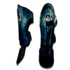 Zombie Hand Rising From Grave Print Muay Thai Shin Guards-grizzshop