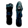 Zombie Hand Rising From Grave Print Muay Thai Shin Guards-grizzshop