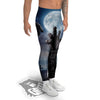 Zombie Hands Halloween Print Men's Leggings-grizzshop