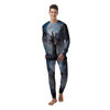 Zombie Hands Halloween Print Men's Pajamas-grizzshop