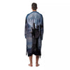 Zombie Hands Halloween Print Men's Robe-grizzshop