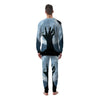 Zombie Hands Scary Print Men's Pajamas-grizzshop