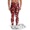 Zombie Killer Weapon Print Pattern Men's Leggings-grizzshop