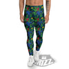 Zombie Print Pattern Men's Leggings-grizzshop