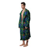 Zombie Print Pattern Men's Robe-grizzshop