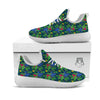 Zombie Print Pattern White Athletic Shoes-grizzshop