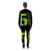 Zone 51 Alien And UFO Print Men's Pajamas-grizzshop