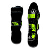 Zone 51 Alien And UFO Print Muay Thai Shin Guards-grizzshop