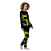 Zone 51 Alien And UFO Print Women's Pajamas-grizzshop