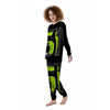 Zone 51 Alien And UFO Print Women's Pajamas-grizzshop